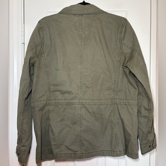 Madewell Fleet Jacket Surplus Olive Green Utility Field Coat Size L - Picture 5 of 11